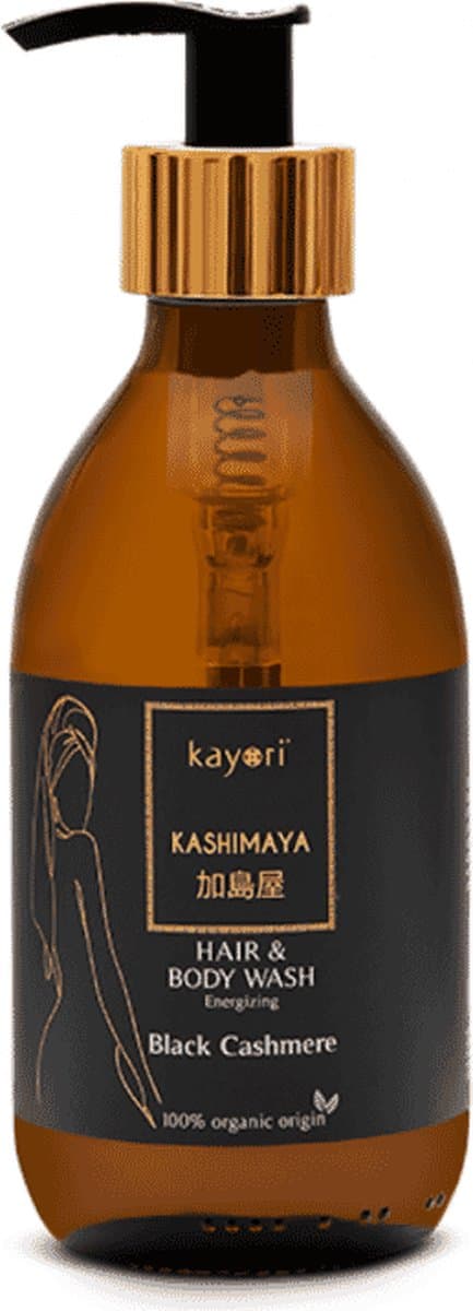 Kayori - Hair & Body Wash - 250ml - Glas - Shincha