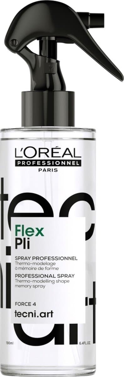 L'Oreal Professionnel Tecni. ART Flex PLI Thermo-Modelling Haarspray - Shaping haarspray met hittebescherming - 190 ml