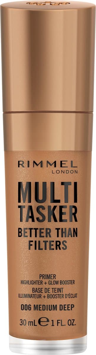 Rimmel Multitasker Better Than Filters Primer 30 ML - 006 Medium Deep