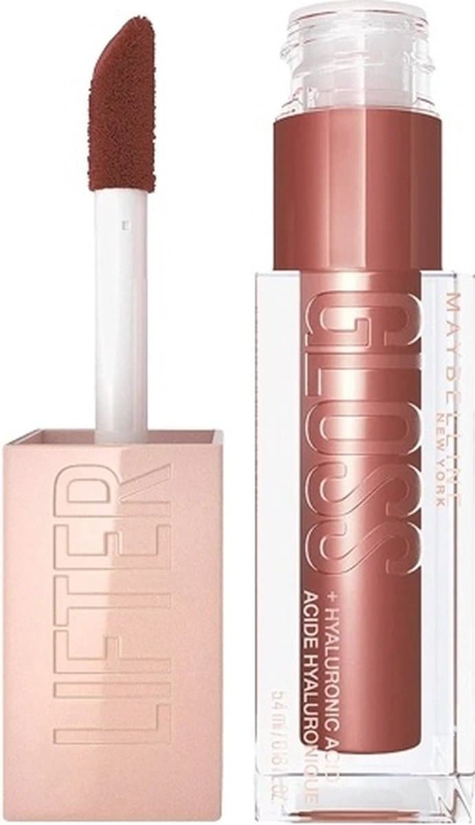 Maybelline New York - Lifter Gloss Lipgloss - 8 Stone - Roze - Glanzende Lipgloss - Lippen met een glossy, vollere look - 5,4ml