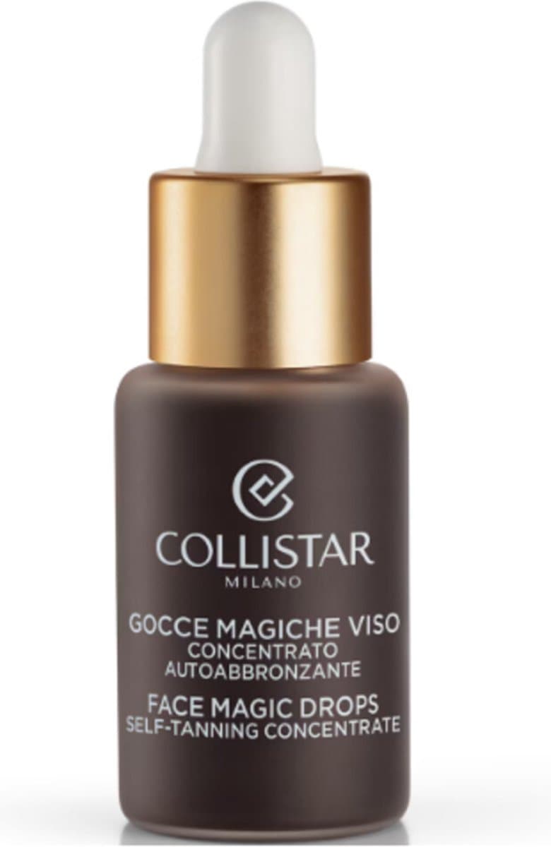 Collistar Magic Drops Zelfbruiner Medium - Snel effect voor gezicht en hals - 10 ml