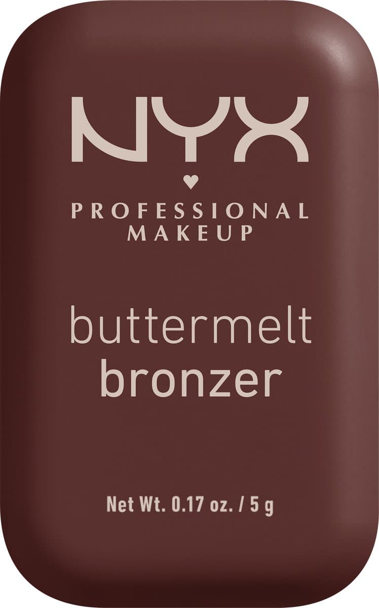 NYX Professional Makeup Buttermelt Bronzer Butta Than U Butter Poeder Bronzer - Bruin - 5GR
