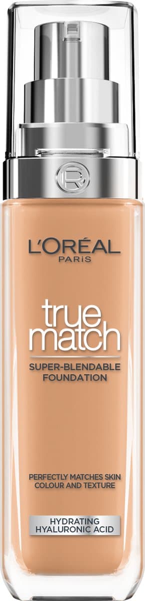 L’Oréal Paris True Match Foundation - 7D/W - Natuurlijk Dekkende Foundation met Hyaluronzuur en SPF 16 - 30ml - Vegan
