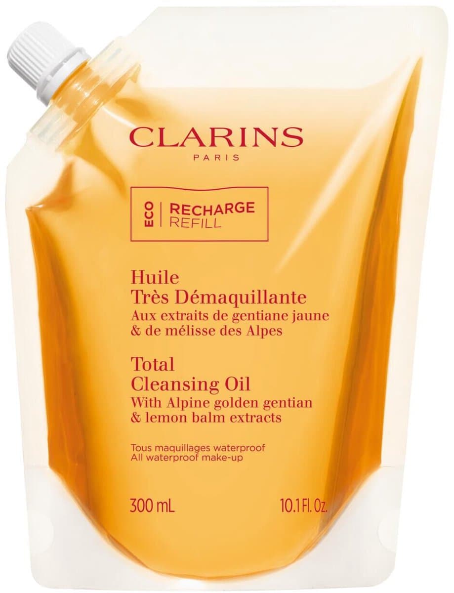 Clarins Total Cleansing Oil Refill - Reinigingsolie voor alle huidtypen - 300ml