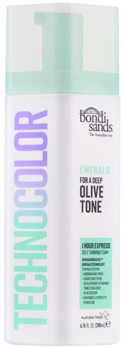 Bondi Sands - Technocolor 1 Hour Express Self Tanning Foam Emerald - 200ml