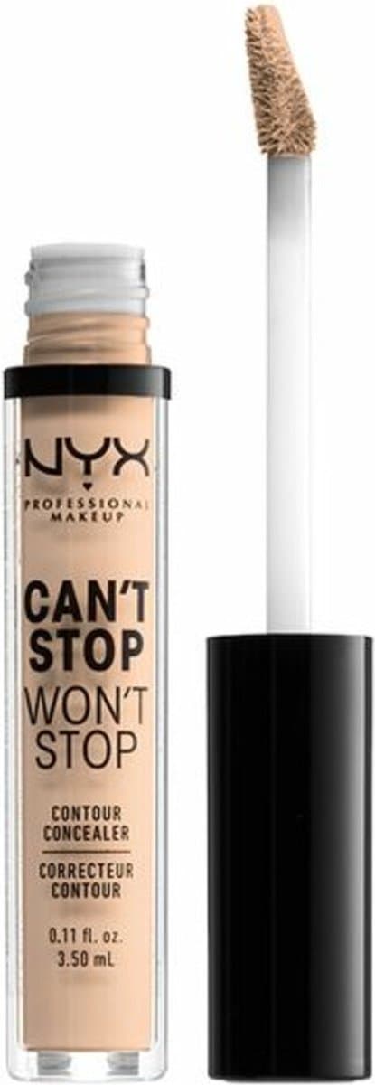 Nyx Professional Makeup Can't Stop Won't Stop Concealer - Vanilla - Concealer - Licht