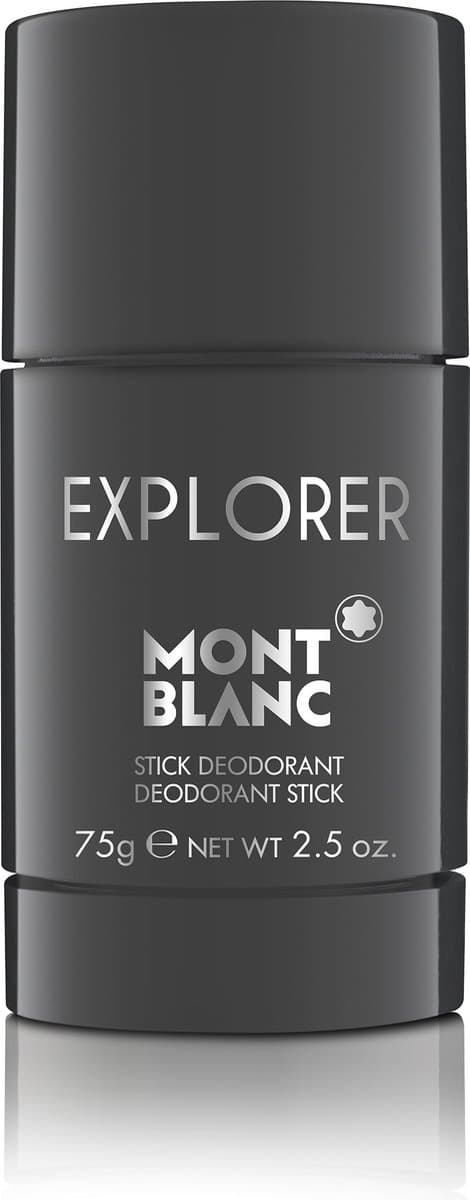 Montblanc Explorer Deodorant Stick voor mannen - Geschikt voor alle huidtypes - 75 g