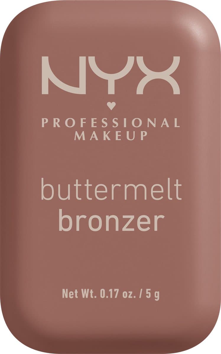 NYX Professional Makeup Buttermelt Bronzer Butta Biscuit Butter Poeder Bronzer - Bruin - 5gr