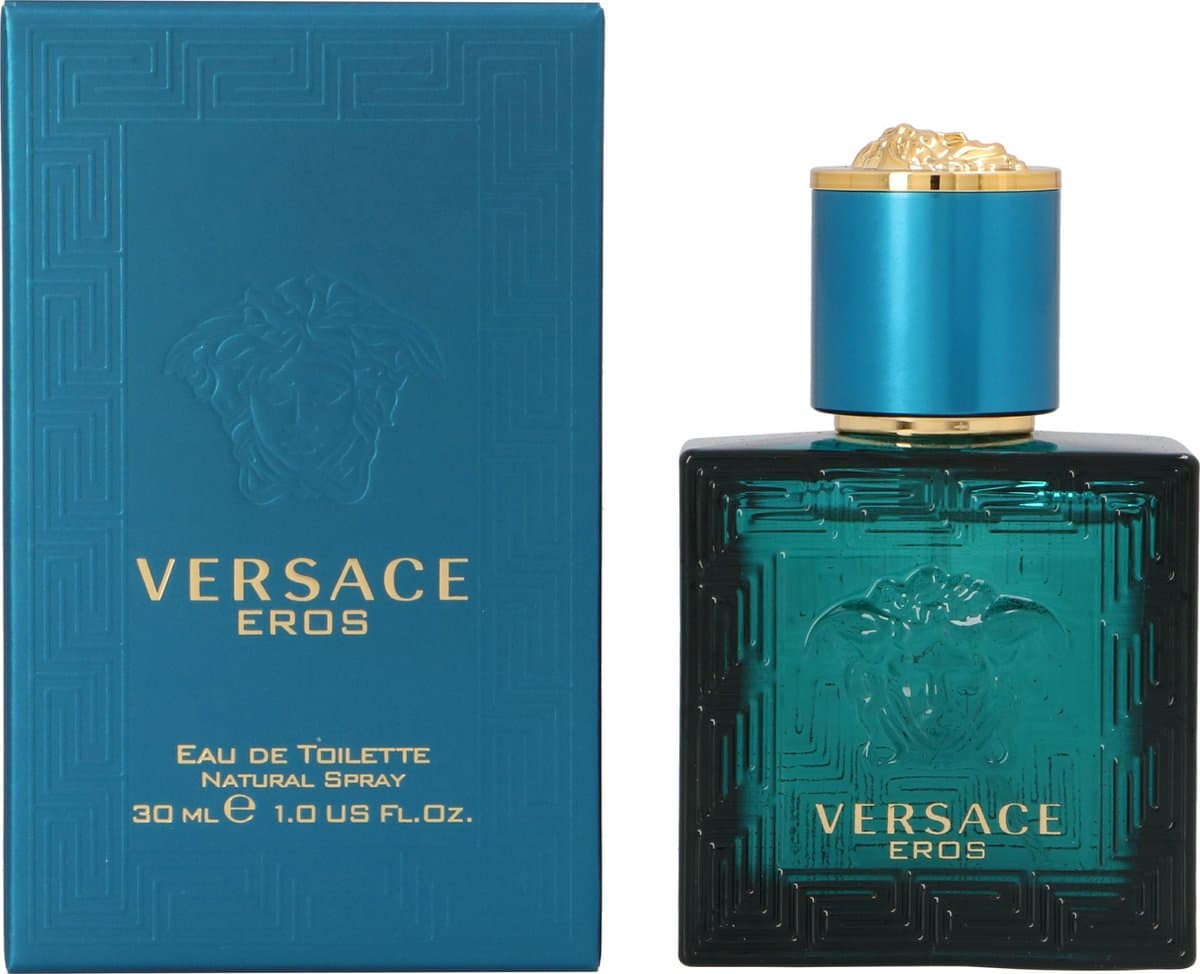 Versace Eros Herenparfum - Eau de Toilette met houtig, oriëntaals karakter - 30 ml