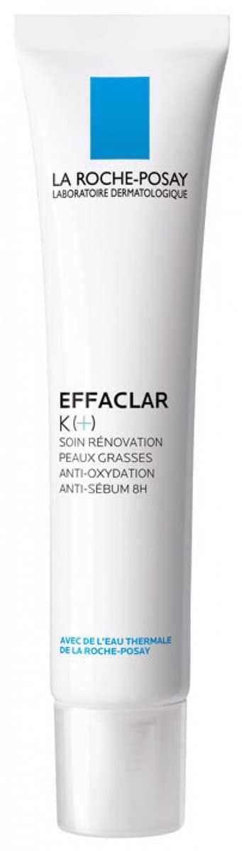 La Roche-Posay Effaclar K+ Gezichtscrème - Tegen Terugkerende Mee-eters en Zwarte Puntjes - voor een Vette Huid - 40ml