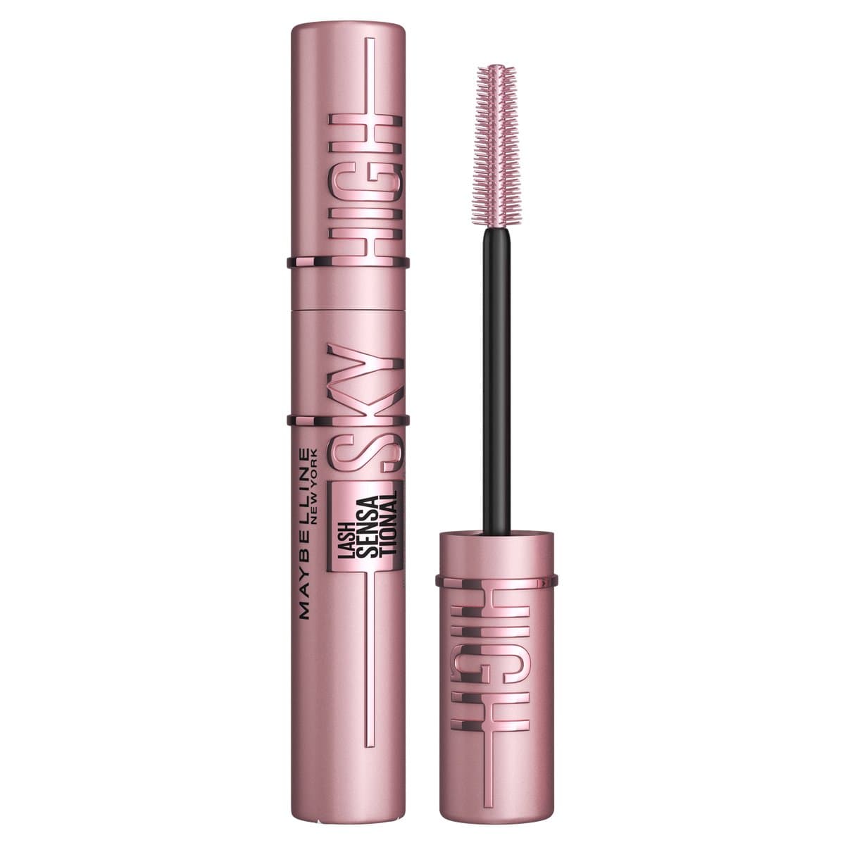Maybelline New York - Lash Sensational Sky High Mascara - Very Black - Zwart - Eindeloos Lengte en Intens Volume - Flexibele borstel - 7,2ml