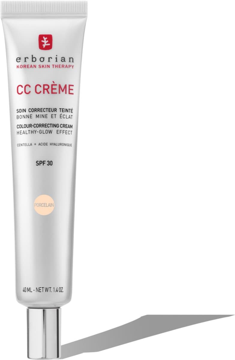 Erborian CC Crème, CC cream, 40 ml, beige, Unisex, Universele huid, Licht