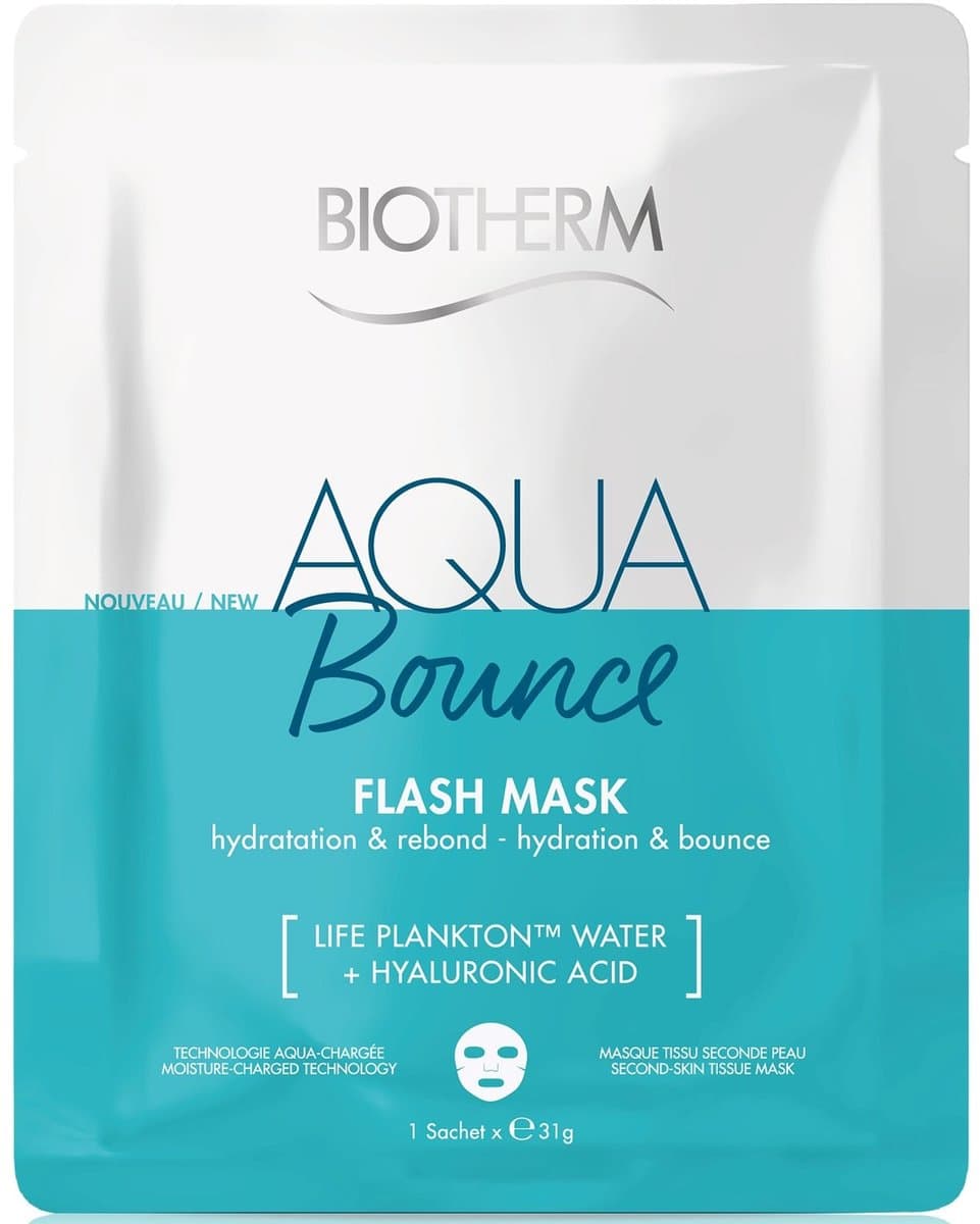 Biotherm Aqua Bounce Super Flash Mask Gezichtsmasker - Hydraterend