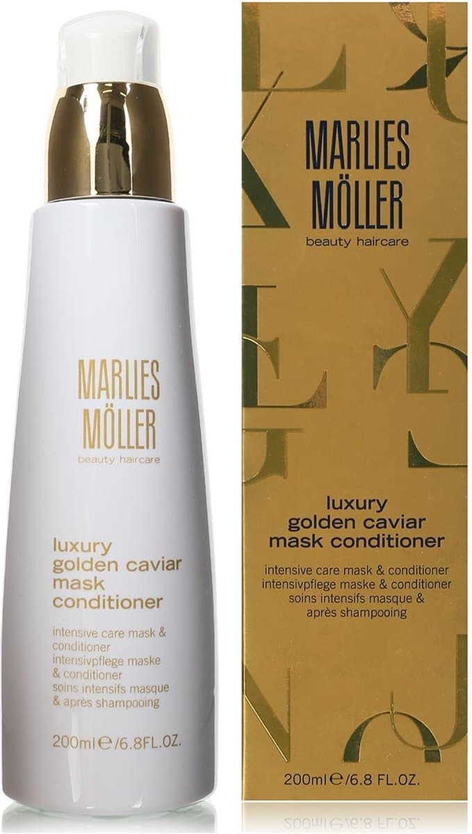 Heat Protector Marlies Möller Golden Caviar Spray Thermoprotective 200 ml