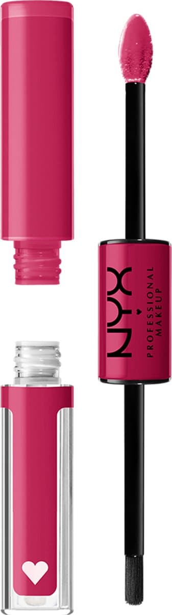 Nyx Professional Makeup Shine Loud High Shine Lip Color - Another Level - Glanzende Vloeibare Lippenstift - Roos