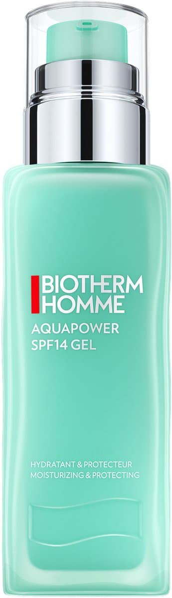 Biotherm Homme Aquapower SPF14 Gel Moisturizer - Hydraterend & Beschermend - 75ml
