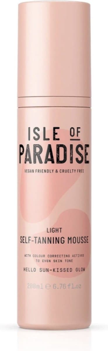 Isle of Paradise - Light Self Tanning Mousse 200 ml