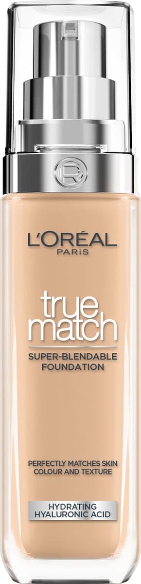 L’Oréal Paris True Match Foundation - 5. N - Natuurlijk Dekkende Foundation met Hyaluronzuur en SPF 16 - 30ml - Vegan