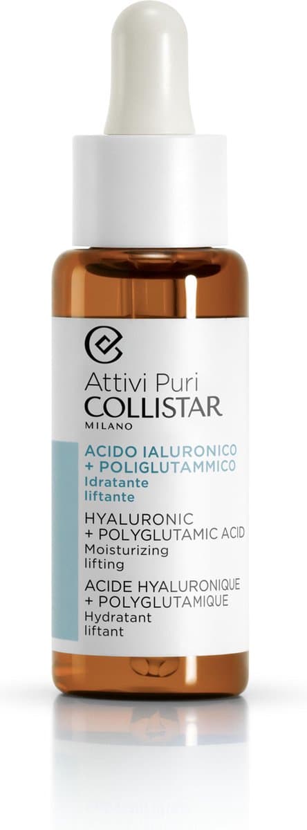 Collistar Face Attivi Puri Hyaluronic + Polyglutamic Acid Serum - 30ml
