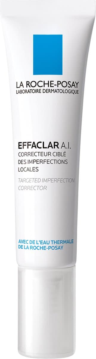 La Roche-Posay Effaclar A. I. Crème - Lokale Verzorging tegen Onzuiverheden - tegen Puistjes en Mee-eters - 15ml