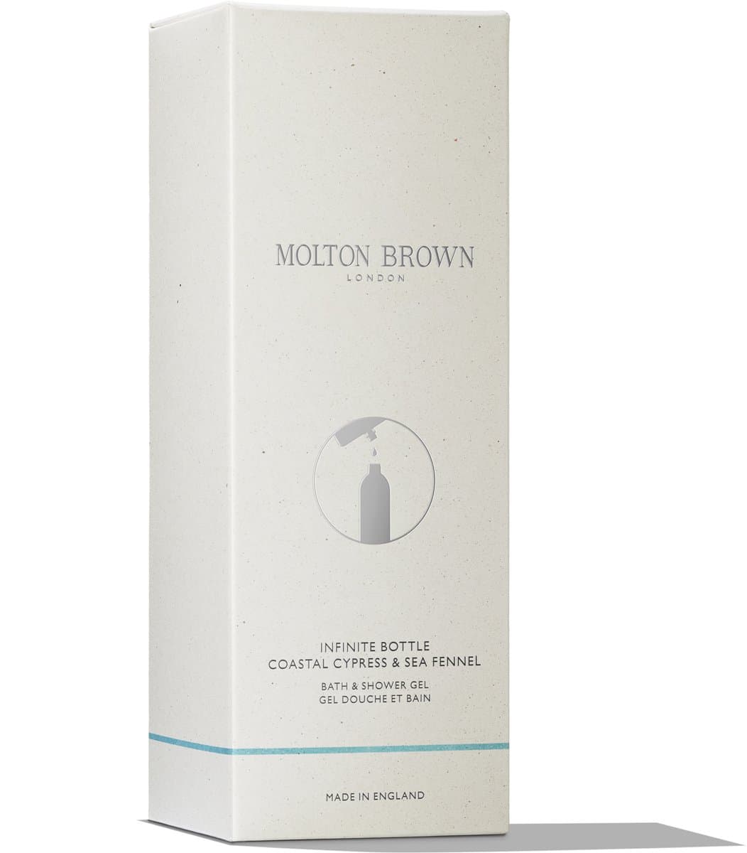 Molton Brown Bath & Body Coastal Cypress & Sea Fennel Infinite Bottle Bath & Shower Gel 400ml