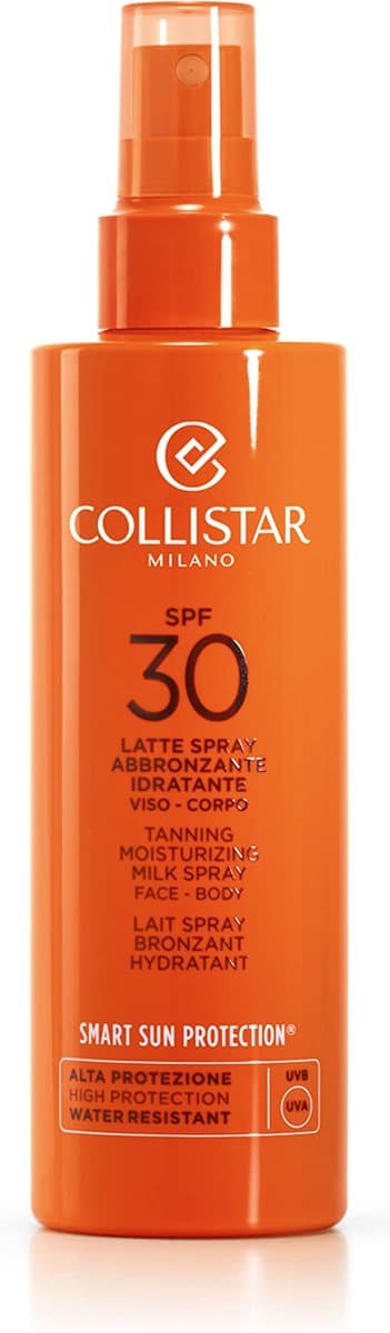 Collistar Smart Sun Protection Tanning Moisturizing Milk Spray Spf 30 - 200 ml