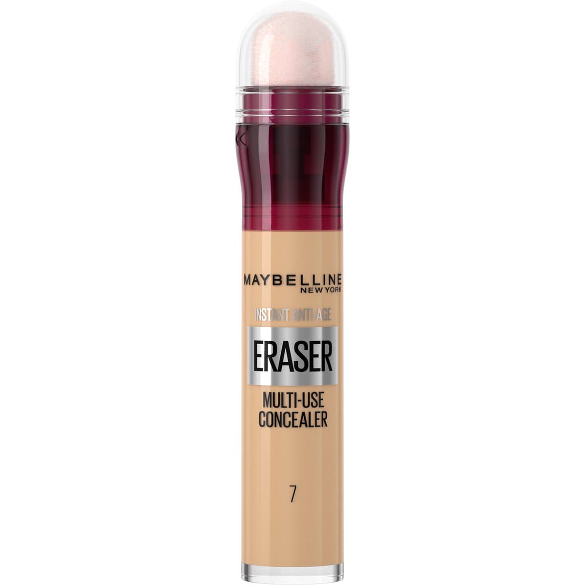 Maybelline New York - Instant Anti Age Eraser 07 concealers die zichtbaar wallen wegwerken - Lichtbruin - 6,8 ml