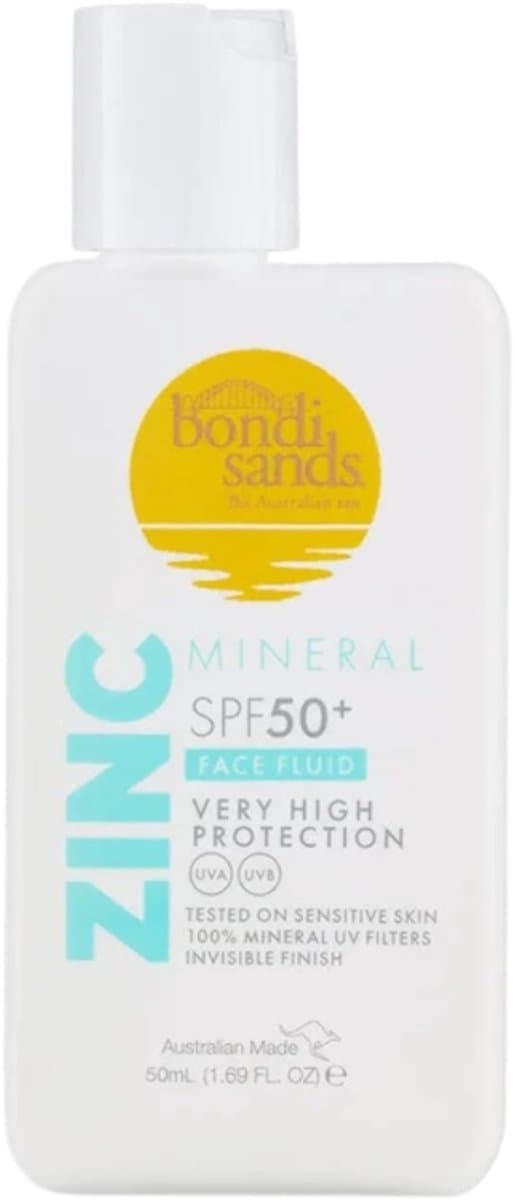 Bondi Sands - Sunscreen Face Fluid Mineral SPF50+ - 50ml