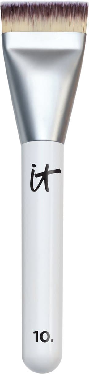 IT Cosmetics Heavenly Undetectable Complexion Spatula Brush Nr 10 - Naadloze blending - Geschikt voor vloeibare en crème-foundations