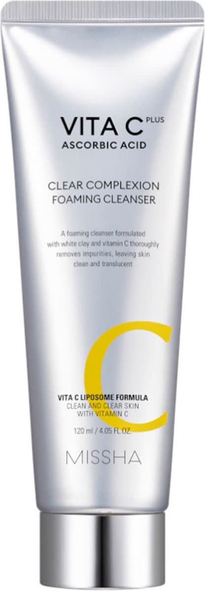Missha Vita C Plus Clear Complexion Foaming Cleanser Reinigingsschuim 120ml