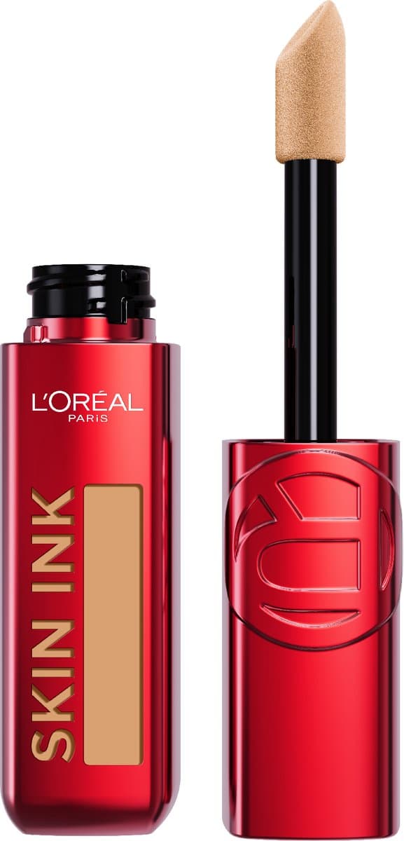 L’Oréal Paris Infaillible Skin Ink 318 Medium Cool Foundation - Langhoudende Foundation en Concealer in 1 - Lichte textuur - 15ml