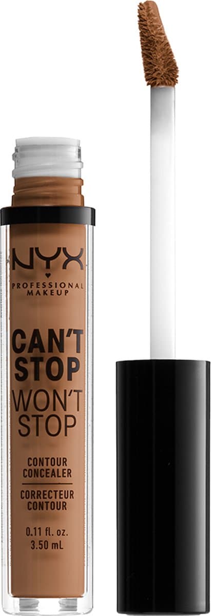 Nyx Professional Makeup Can't Stop Won't Stop Concealer - Mahogany - Concealer - Donker
