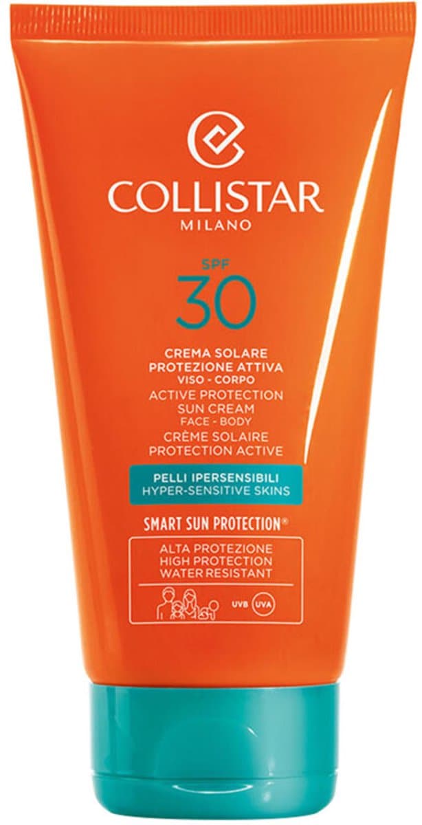 Collistar Active Protection Sun Cream Face Body Zonnecrème SPF30 - 150 ml