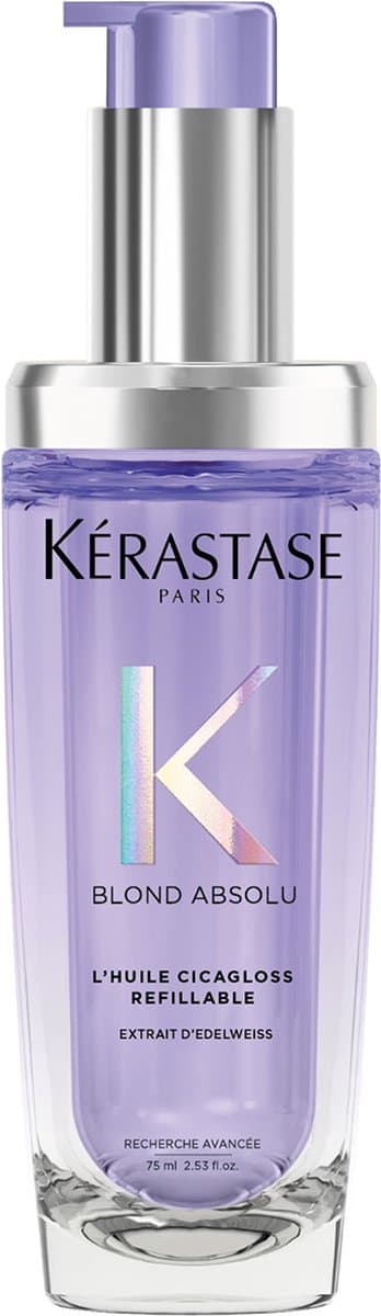 Kérastase Blond Absolu L'Huile Cicagloss Navulbare Olie - Herstellende haarolie - Voor ontkleurd en blond haar - 75ml