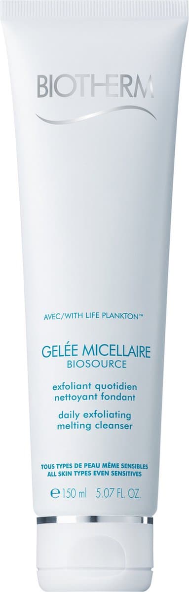 Biotherm Biosource Gelee Micellaire gezichtsreinigingsgel - Exfoliërend met regenerende werking - 150ml