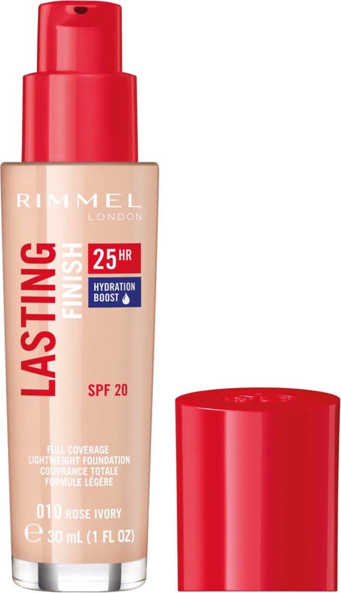 Rimmel London Lasting Finish Foundation - 010 Light Porcelain - Beige