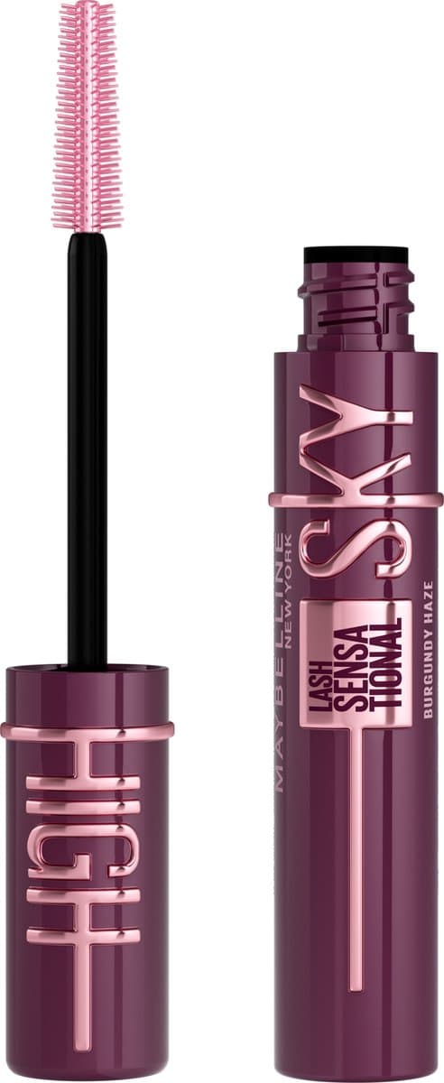 Maybelline New York - Lash Sensational Sky High - Burgundy Haze - Bordeaux - Lengte Mascara - 7,2 ml