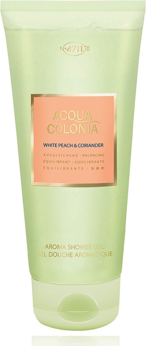 4711 - Acqua Colonia White Peach en Coriander SHOWER GEL - 200ML