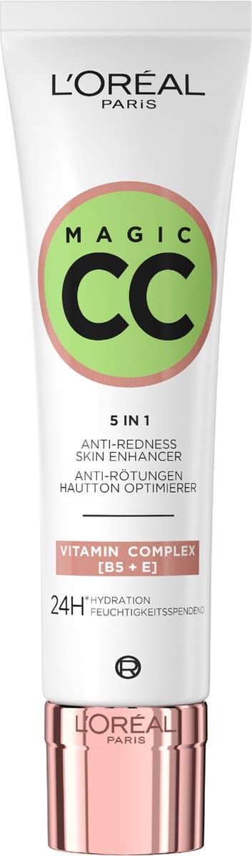 L’Oréal Paris Magic CC Verzorgende dagcrème en make-up in 1 - 24H hydration CC Cream – 30ml