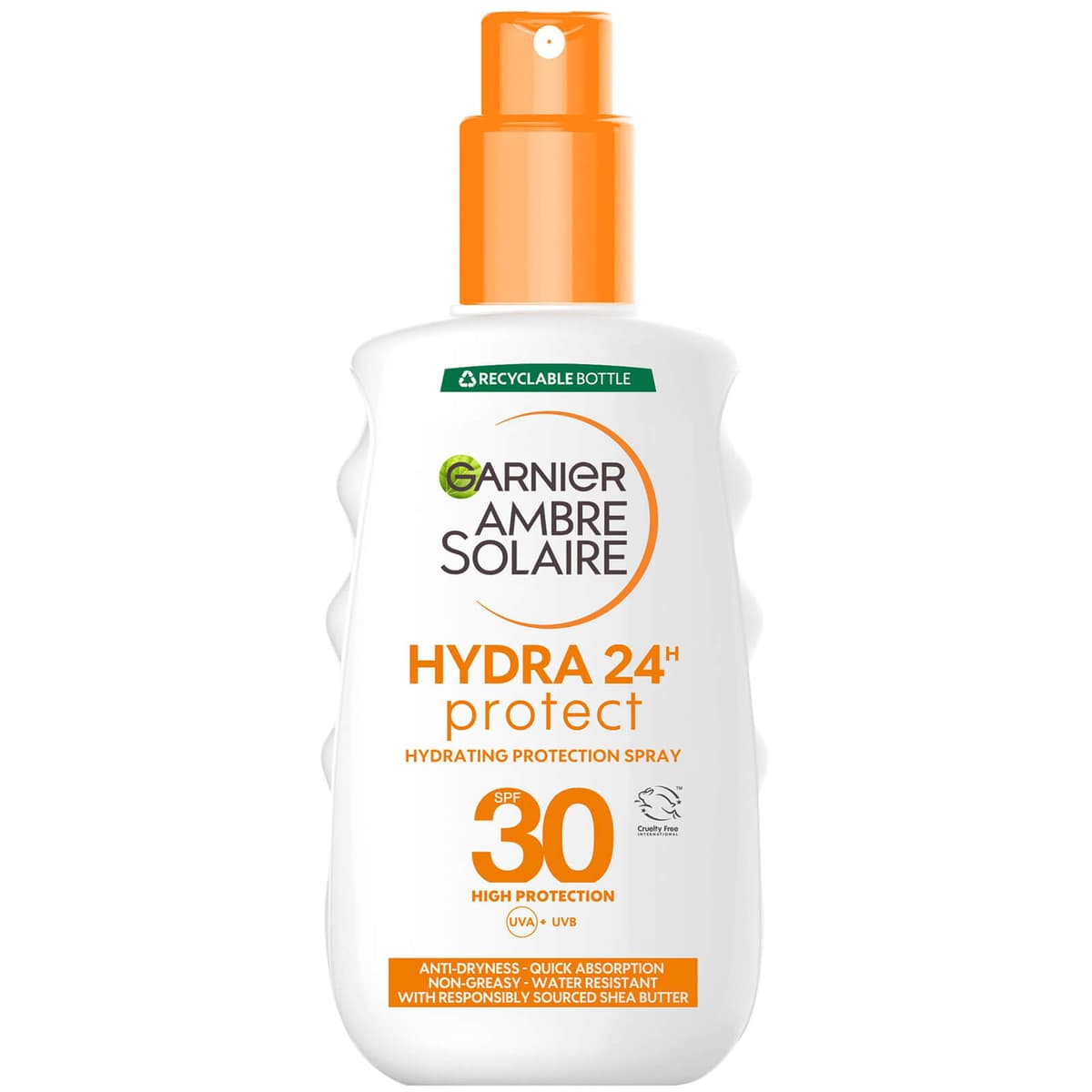 Garnier Ambre Solaire Beschermingsspray 24h Hydratatie SPF30 200 ml