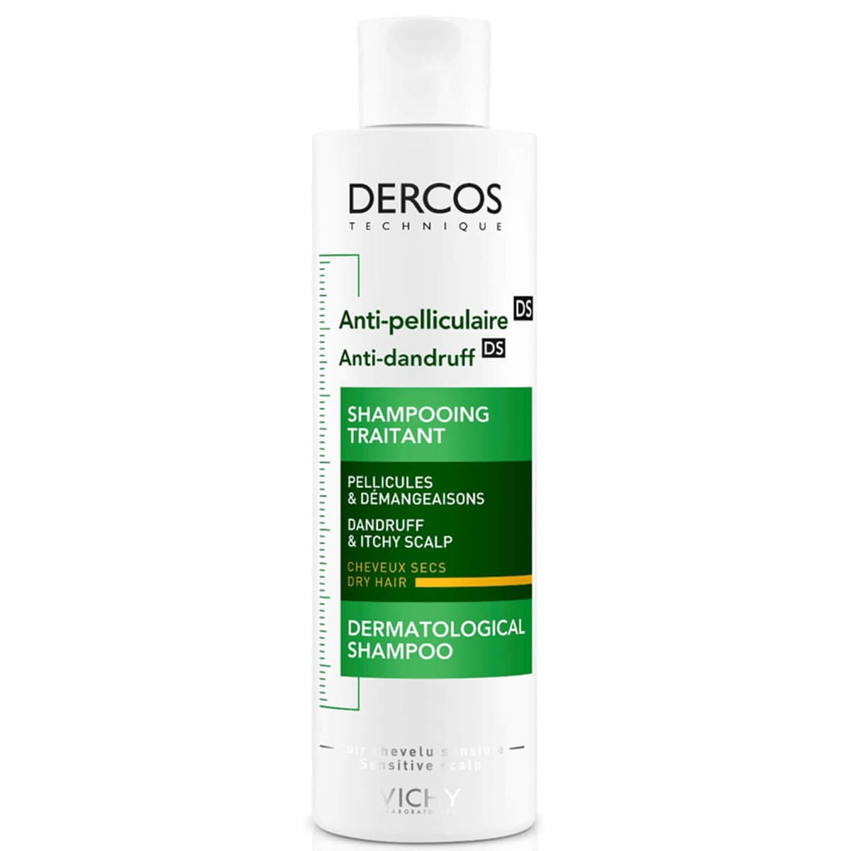 VICHY Dercos Antiroos - Droog Haar Shampoo 200 ml