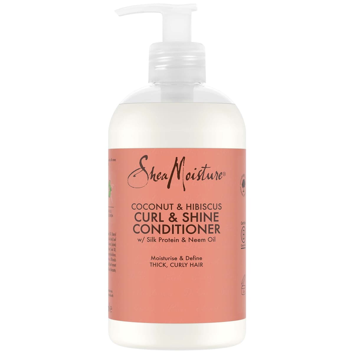 Shea Moisture Kokosnoot en Hibiscus Curl en Shine Conditioner 384ml