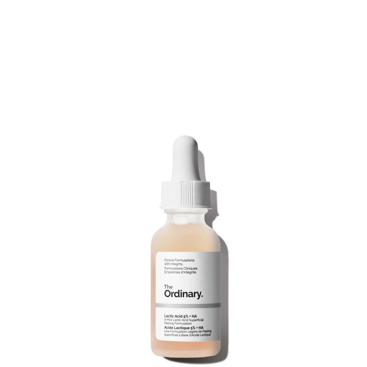 The Ordinary Lactic Acid 5% + HA 2% Formule voor Oppervlakkige Peeling 30 ml