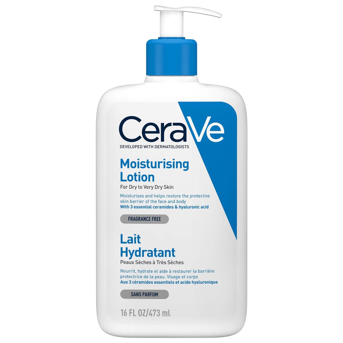 CeraVe Hydraterende Lotion voor Droge tot Zeer Droge Huid 473 ml