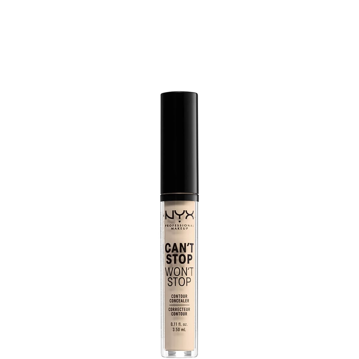 NYX Professional Makeup Can't Stop Won't Stop Contour Concealer (Various Shades) - Fair