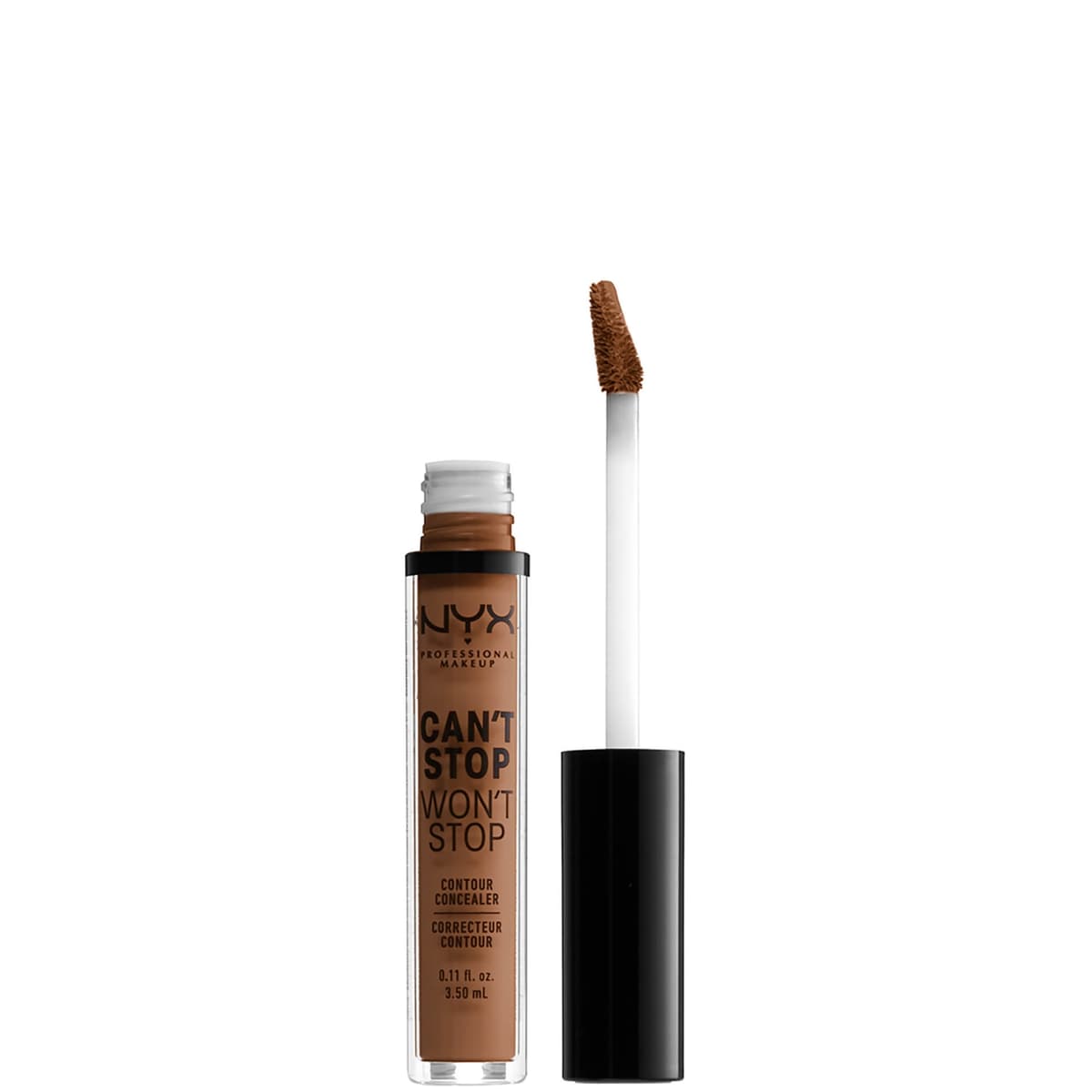 NYX Professional Makeup Can't Stop Won't Stop Contour Concealer (Various Shades) - Cappuccino