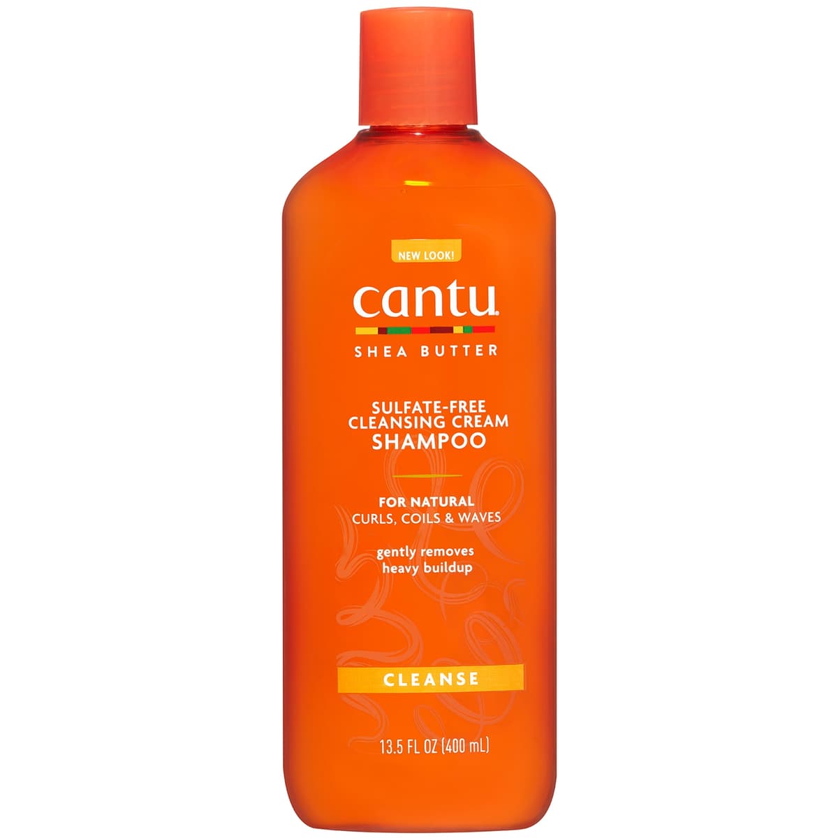 Cantu Sheaboter voor Natuurlijk Haar Sulfaatvrije Reinigingscrème-shampoo 400 ml