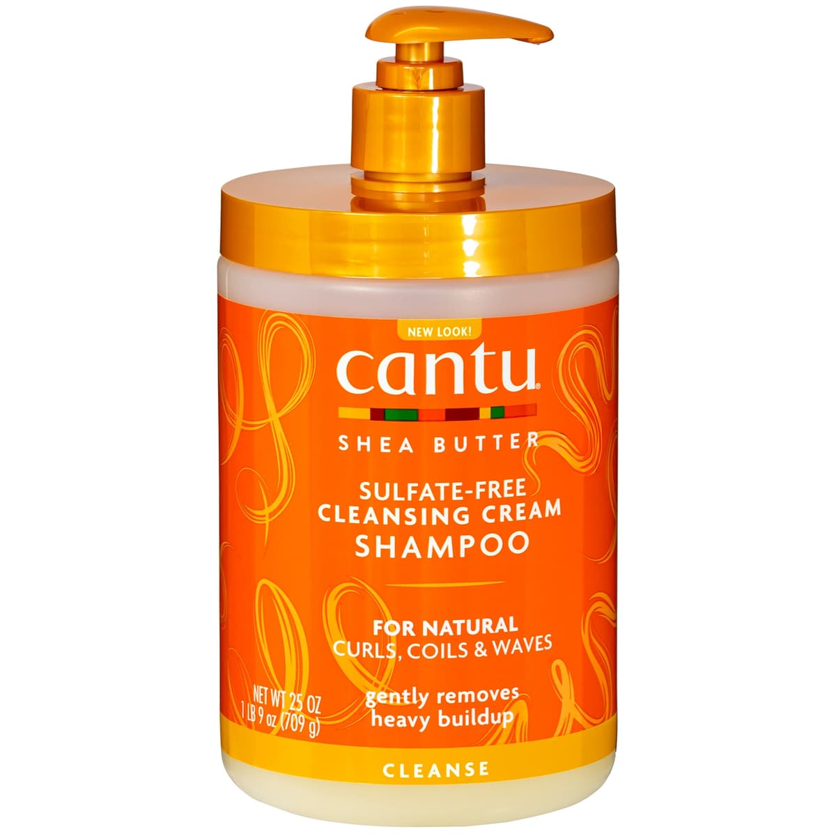 Cantu Sheaboter voor Natuurlijk Haar Cleansing Crème Shampoo – Salonformaat 25 oz