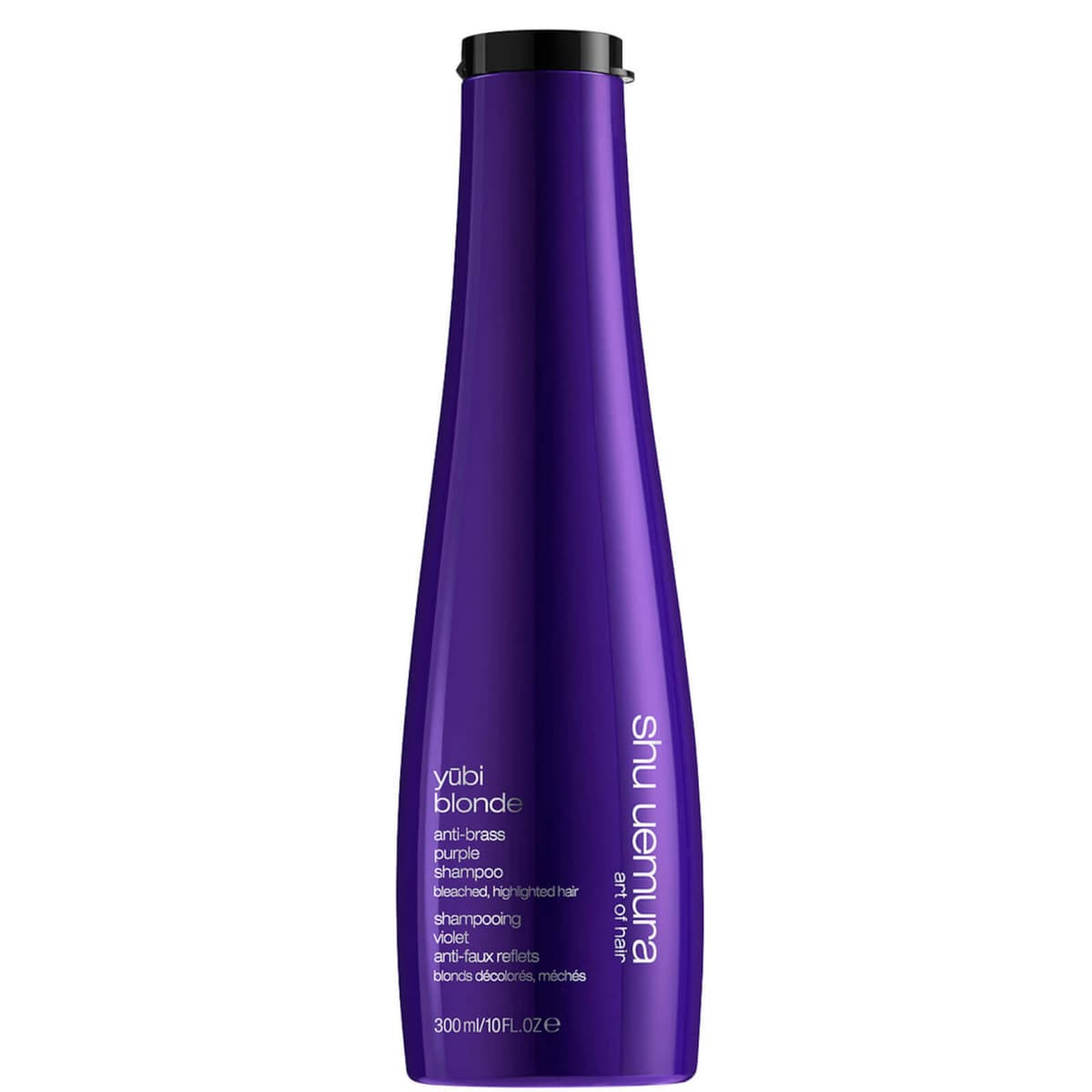 Shu Uemura Art of Hair Yubi Blonde Anti-koper Paarse Shampoo voor Gebleekt en Gehighlight Blond haar 300 ml