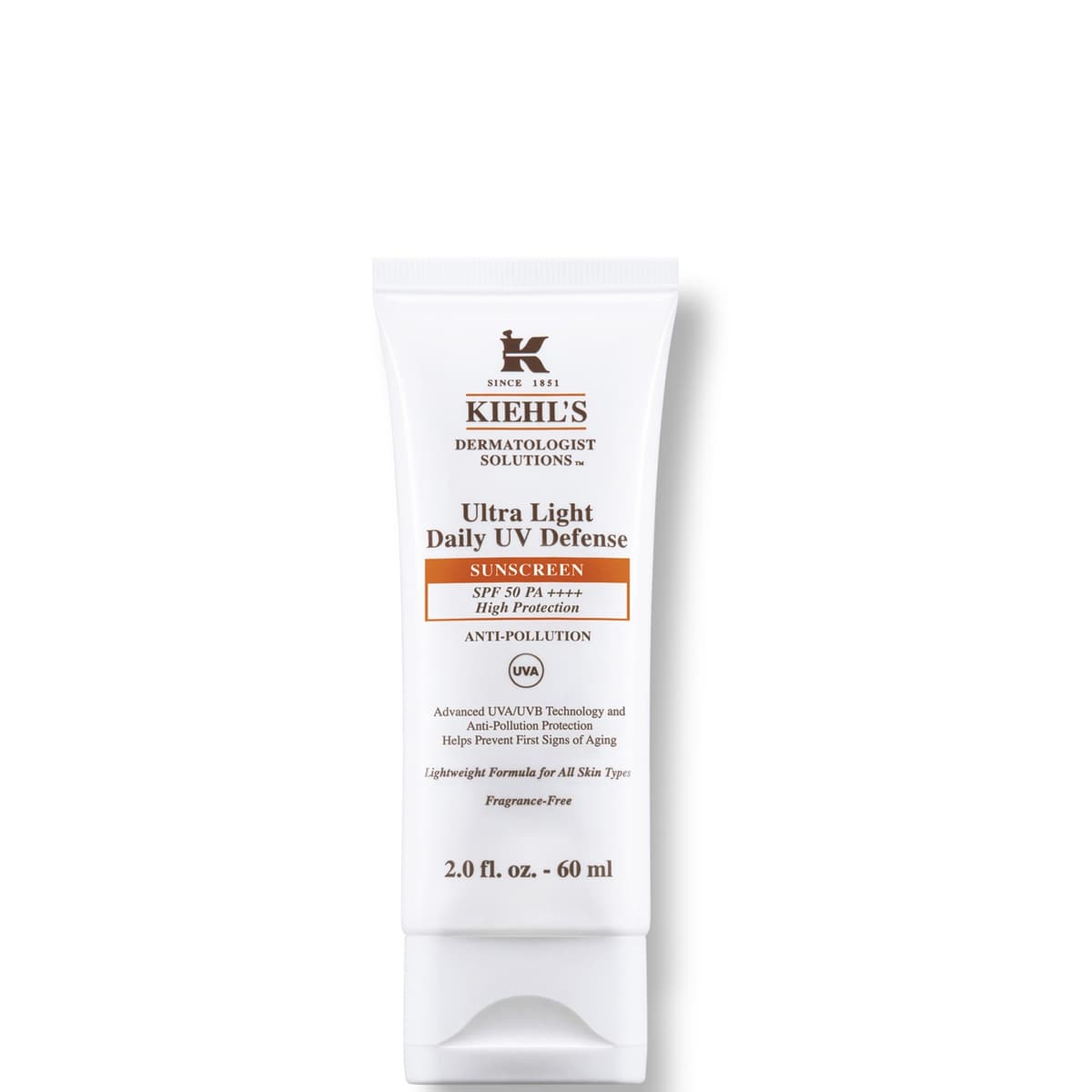 Kiehl's Ultra Light Daily UV Defense SPF 50 PA++++ (Various Sizes) - 60ml